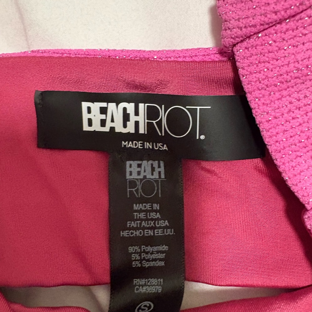 Beach Riot Pink Bikini Set - Picture 6 of 6
